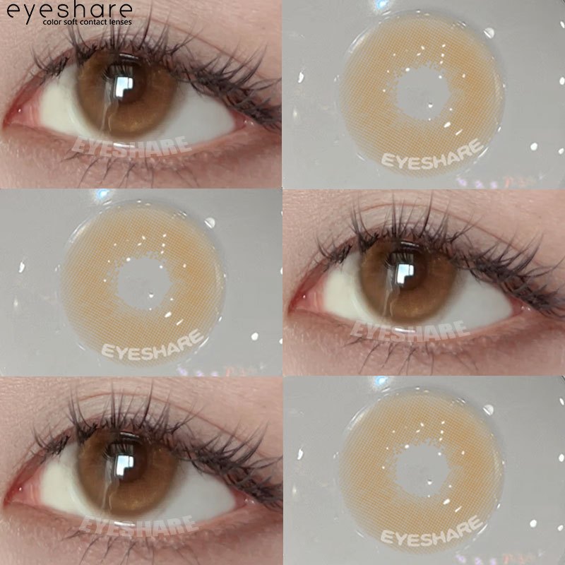 {COD}-AURORA/OCEAN คริสตัลคอนแทคเลนส์ 1 คู่ 14.2 มม.เลนส์สีเทาขนาดเล็กรายปีใช้คอนแทคเลนส์สีจัดส่งฟรี