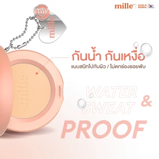 [ใหม่!] MILLE SOFT BLUR COLLAGEN POWDER PACT SPF 25 PA++ (11g.) มิลเล่ ซอฟต์ เบลอ คอลลาเจน แป้งผสมรองพื้น