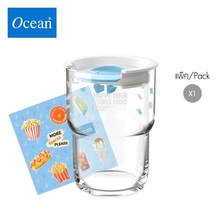 [Online Exclusive] OCEAN เซตแก้วน้ำ SNACK MODE Personal Glass 460ml