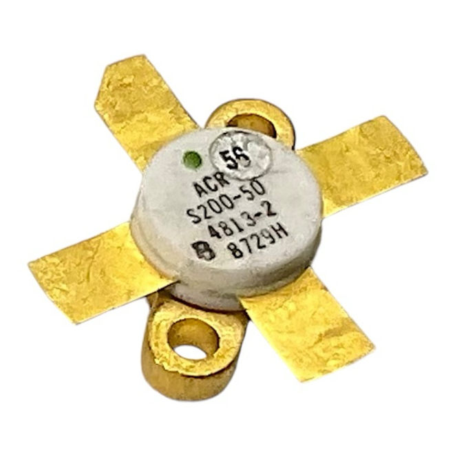 S200-50 NPN Silicon HF Power Transistor 50V 320W RF Power Transistor ACRIAN INC ทรานซิสเตอร์กำลัง HF
