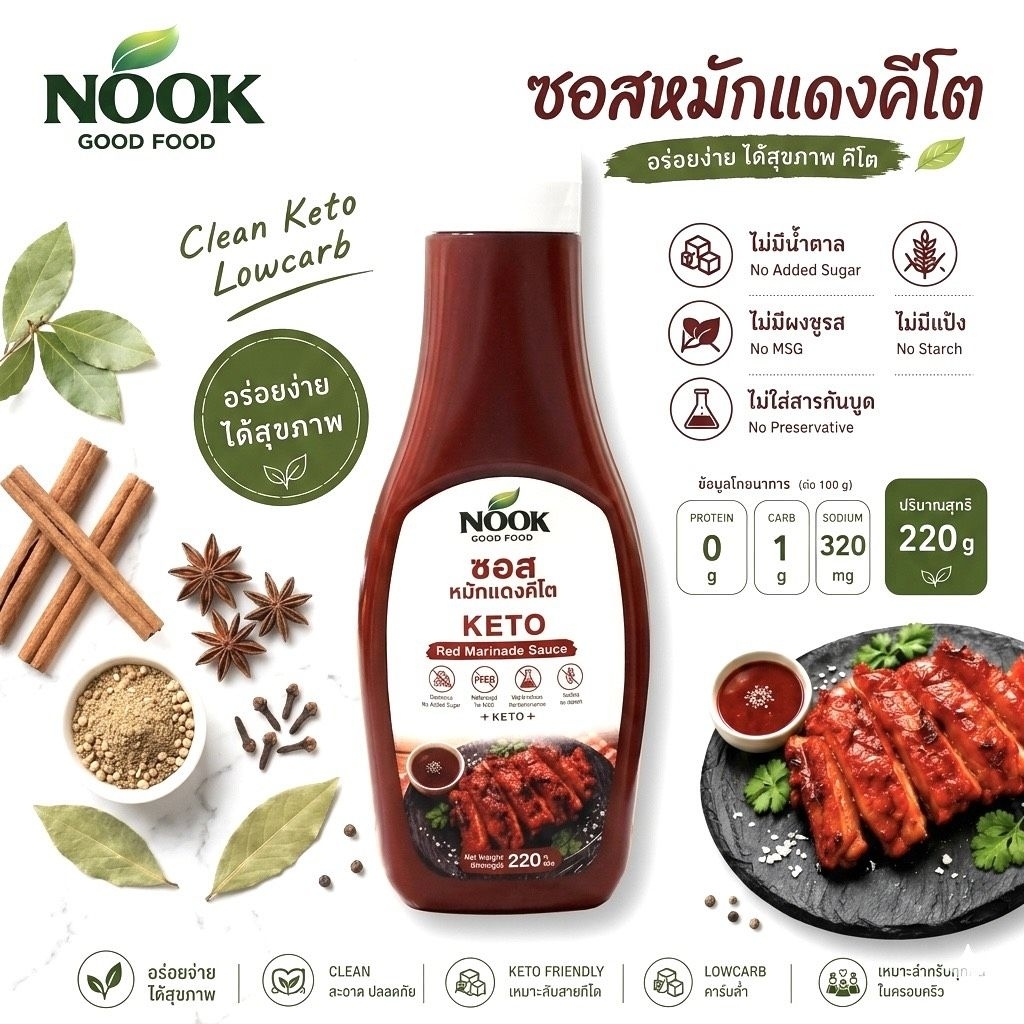 น้ำจิ้ม คีโต keto lowcarb