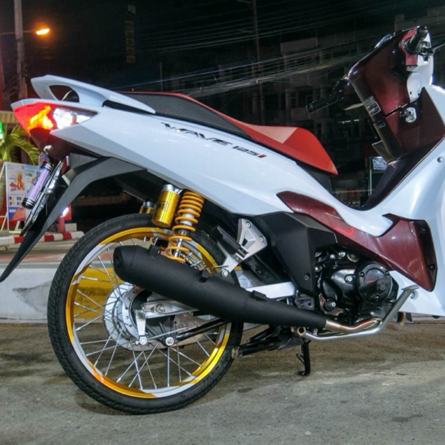 🚥 ท่อผ่าหมก(กึ่งเปิด) Wave 125i ปี2023-26 ตรงรุ่น