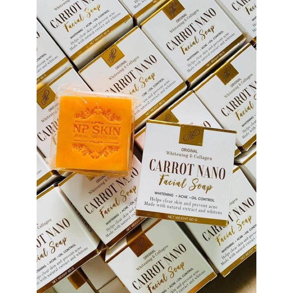 สบู่แครอท NP SKIN ล็อตใหม่ล่าสุด พร้อมส่ง🚚