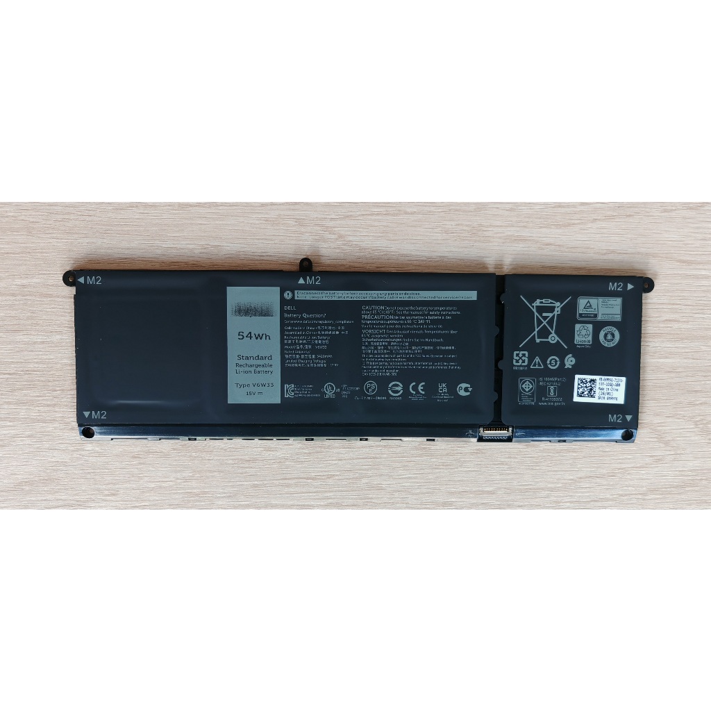 แบตเตอรี่ V6W33 For DELL Inspiron 14 5410 / 15-5510 5415 5510 5515 WV3K8