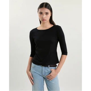 AMR DE SAISON ( AIMER ) - AMR Cotton Spandex Three-Quarter Sleeve T-Shirt