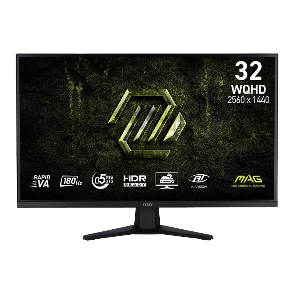 MSI MAG 325QF E18V 31.5" QHD 180Hz Gaming Monitor