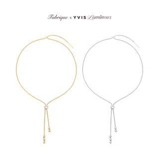 YVIS Lariat Stainless Steel Necklace - YVIS X FABRIQUE
