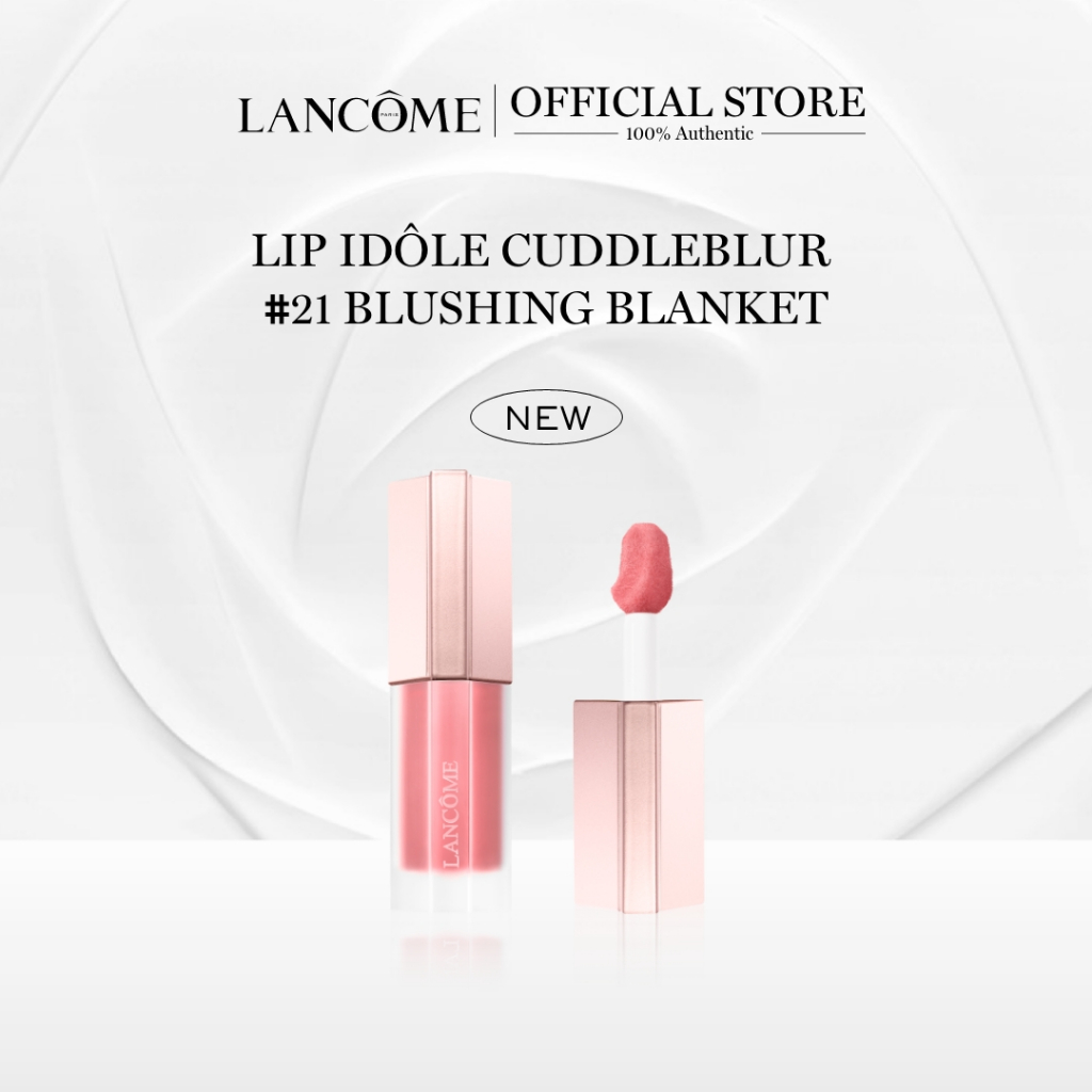 ใหม่! LANCOME LIP IDOLE CUDDLE BLUR ลังโคม ลิป อิโดล คัลเดอร์ เบลอ