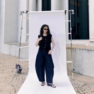 Wara Curved BARREL LEG jeans - 7 Colors V.1