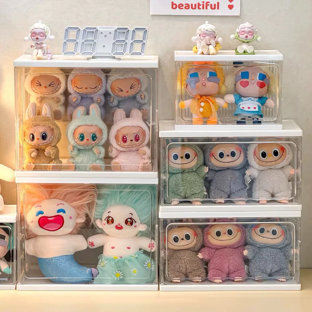 SALE!ตู้อะคริลิกใส ชั้นโชว์โมเดล ตู้โชว์โมเดล ที่ตั้งโชว์ ตู้ใส่ฟิกเกอร์ ตู้โชว์ตุ๊กตา นวางของมินิมอล