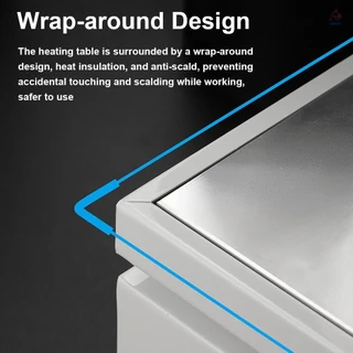 แผ่นทําความร้อนไฟฟ้า อลูมิเนียม 0-400℃ บอร์ดวงจรพิมพ์ หน้าจอ LCD สําหรับซ่อมแซมโทรศัพท์มือถือ BGA PTC Heating Plate