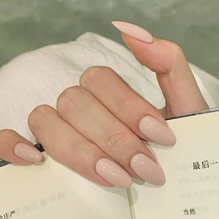 เล็บปลอม สีพื้นเรียบหรู(งานนำเข้า)พร้อมส่ง 🤟ฟรีกาวน้ำ+ตะไบ
