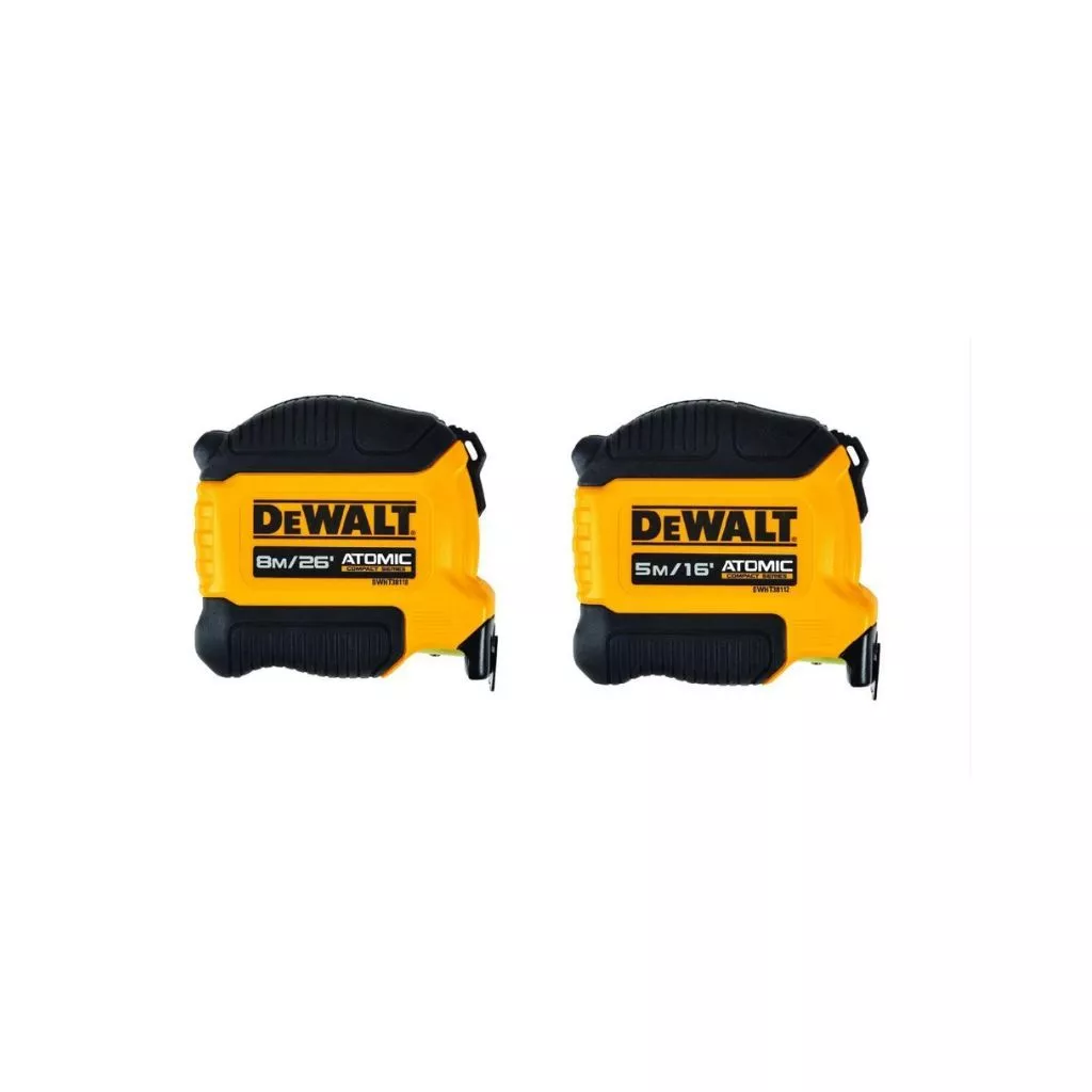 DEWALT ตลับเมตร ยาว 5 เมตร ATOMIC รุ่น DWHT38112 ยาว 8 เมตร รุ่น DWHT38118