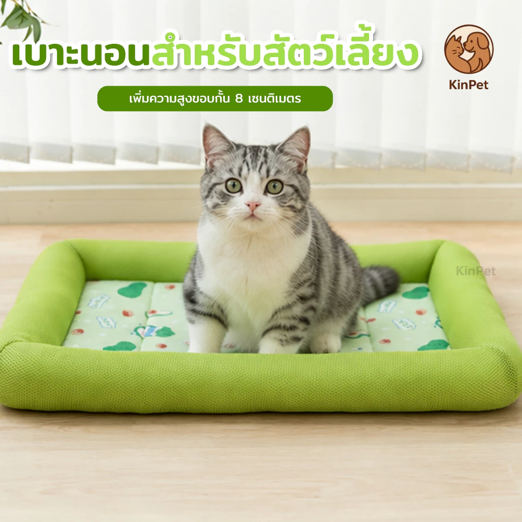 ที่นอนแมว ที่นอนสุนัข ที่นอนสัตว์เลี้ยง เสื่อสำหรับสัตว์เลี้ยง ที่นอนสัตว์เลี้ยงระบายอากาศได้ดี ทำความสะอาดง่าย Pet matt