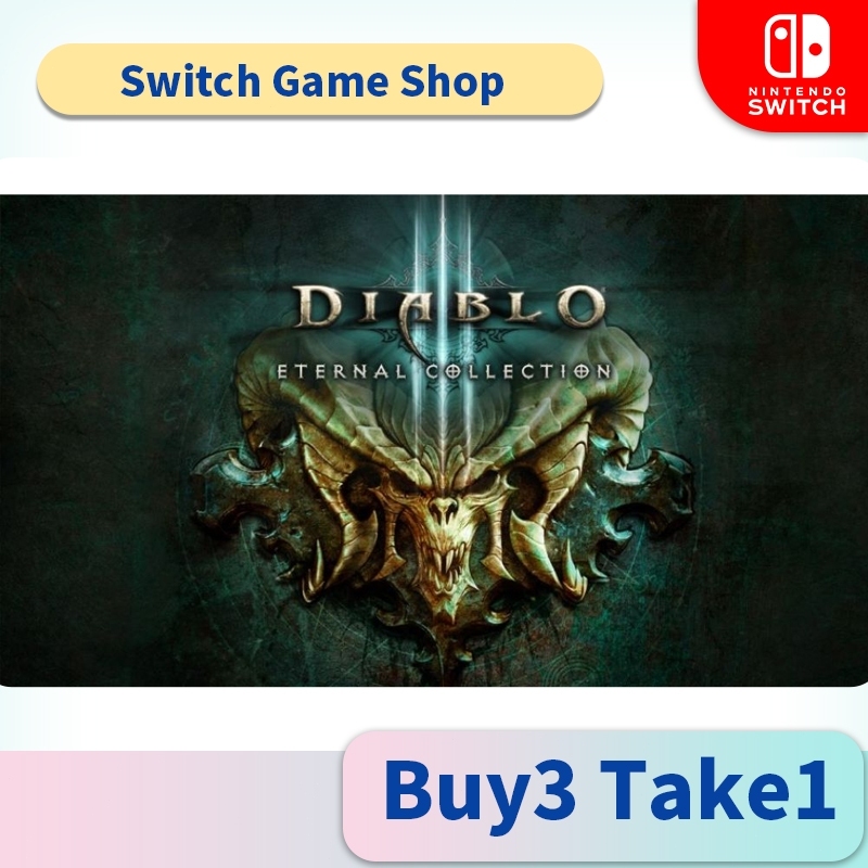 Diablo III: Eternal Collection Nintendo Switch2 Game （BUY 3 TAKE 1)