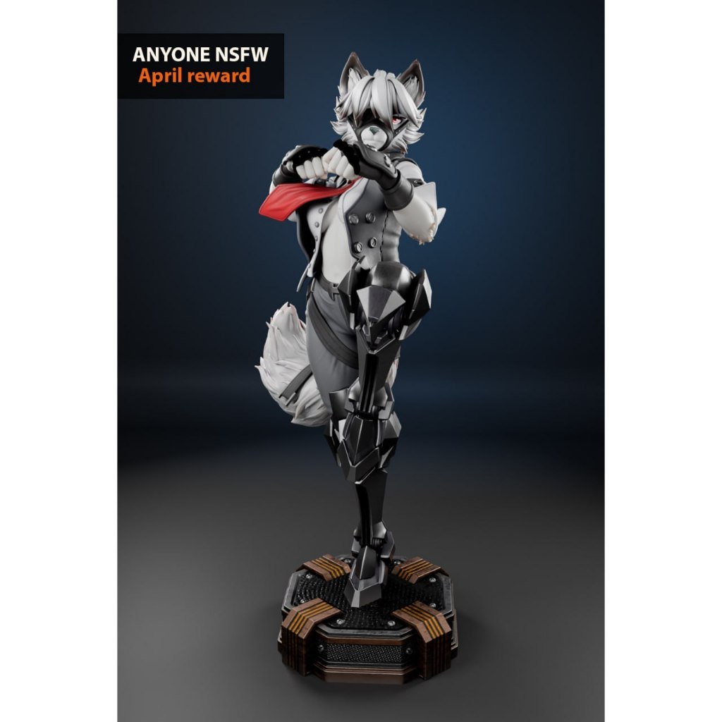 Von Lycaon : Model Figure Resin โมเดล ผลิตตามสั่ง NSFW Futa Furry