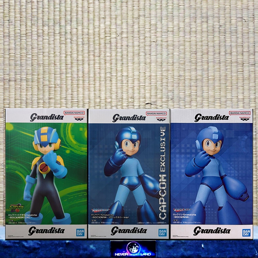 BANDAI FIGURE: GRANDISTA - MEGA MAN / เมก้าแมน - ROCKMAN / ร็อคแมน