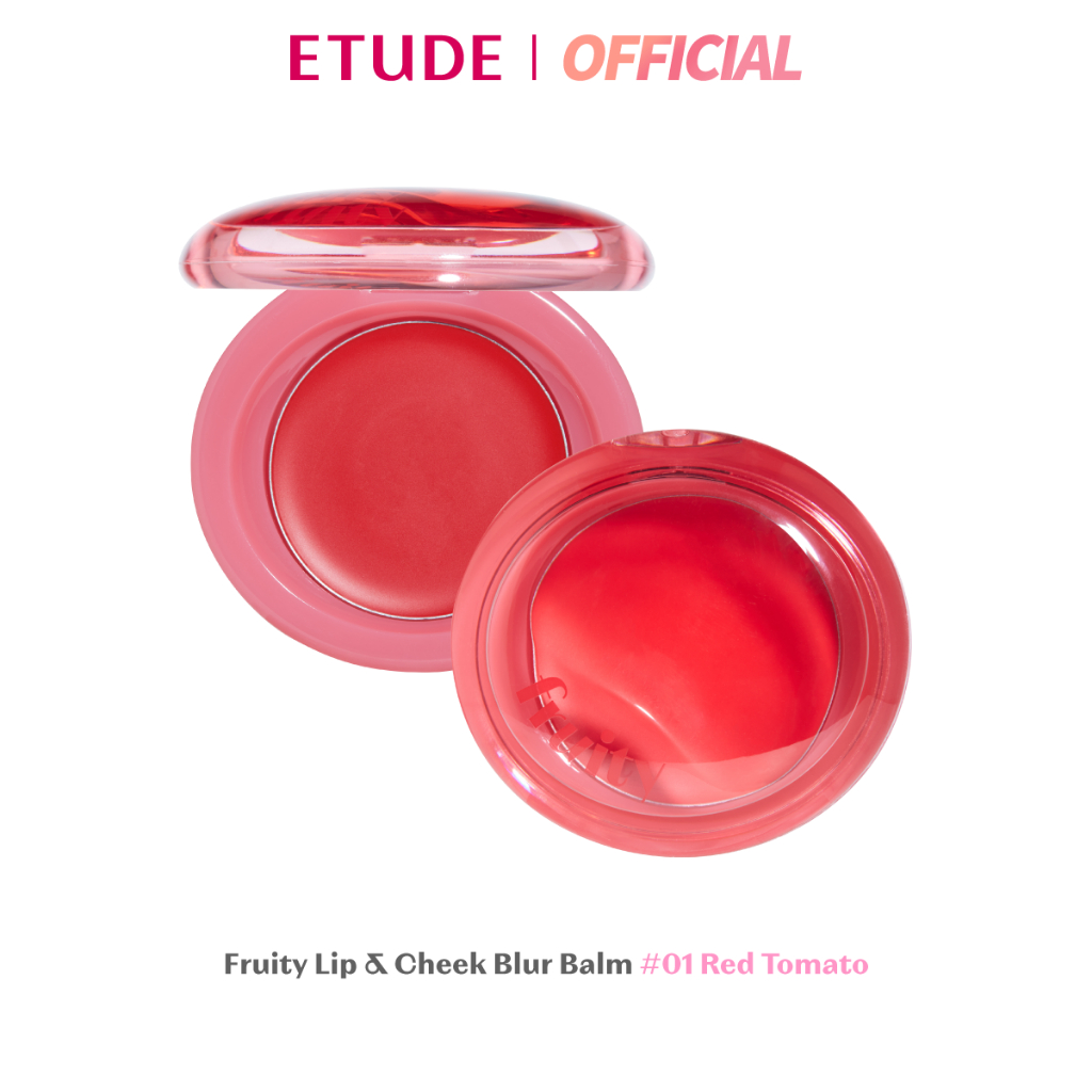 ETUDE Fruity Lip & Cheeck Blur Balm อีทูดี้ ลิป-บลัช เนื้อบาล์ม