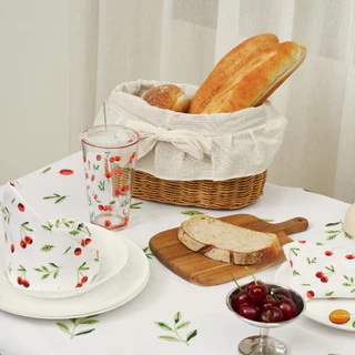 White Story - Cherry Clear Glass Tumbler