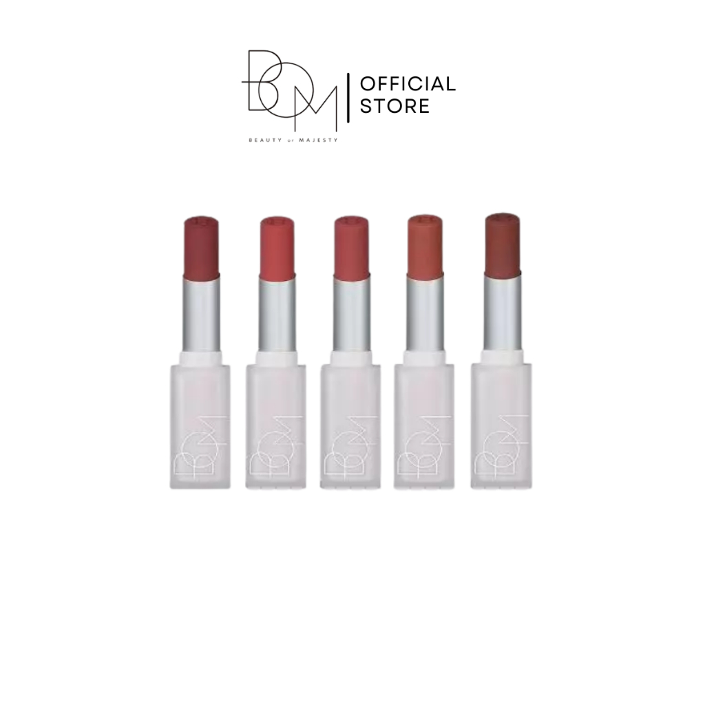 BOM Cloud Blur Lipstick  3.3g บีโอเอ็ม ลิปเนื้อบางเบา ราวกับปุยเมฆ
