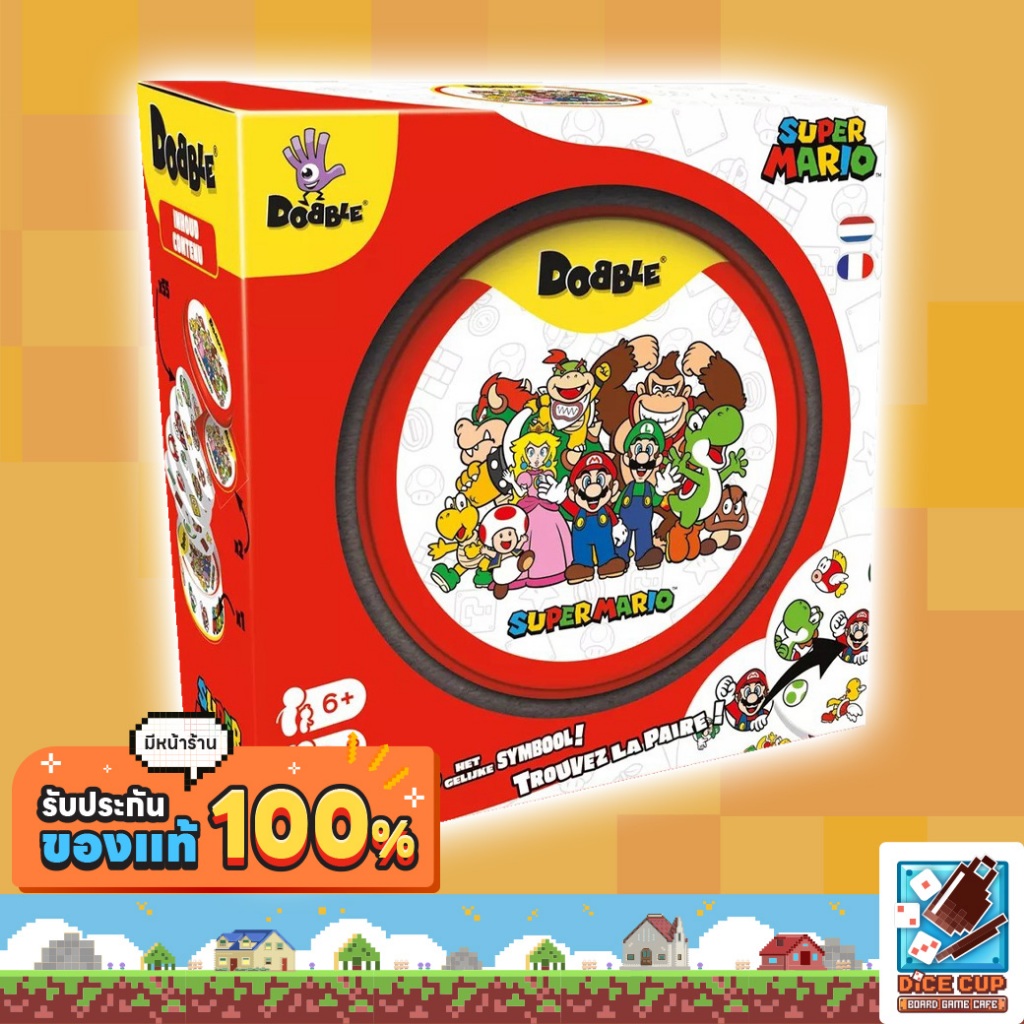 [ของแท้] Dobble Super Mario Board Game