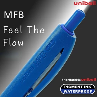 ปากกาลูกลื่น Uniball MFB รุ่น SN-MFS-07 ขนาด 0.7 มม. สไตล์มินิมอล หมึกกันน้ำ หมึกสีน้ำเงินและสีดำ (ราคา 1 ด้าม)