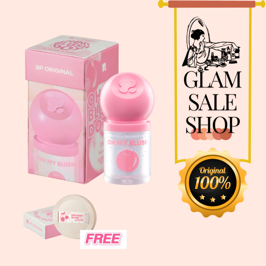 แท้100% บลัชหัวโต OH MY BLUSH DOT แถมฟรีพัฟทุกสี ยกเว้น09+10 #บลัชน้ำ #บลัชครีม #ohmyblushdot #บลัชหัวโต