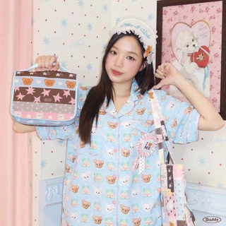 DADDY | Ella & Cole Cozy Stitch Travel Bag กระเป๋าจัดระเบียบ สุดน่ารัก