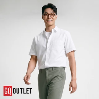 GQ Everyday Men Shirt เสื้อเชิ้ตแขนสั้นและยาวผู้ชายสีพื้น ใส่สบาย คล่องตัว