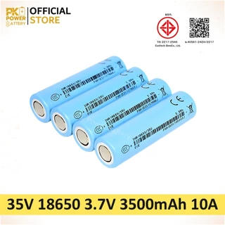 35V INR18650 18650 3.7V 3500mAh 10A/3C แบตเตอรี่ลิเที่ยม