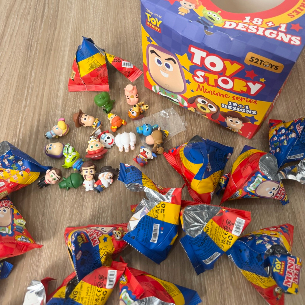 (เลือกตัวเลย) Disney Toy Story Minime Series Blind Box 52toys