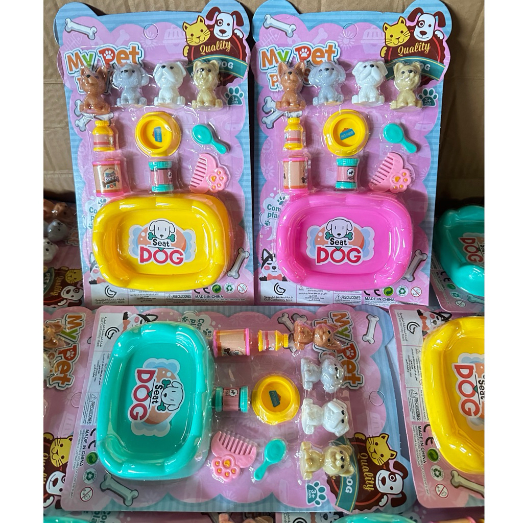 ของเล่นพลาสติกในแผง(ราคายกโหล12แผง)