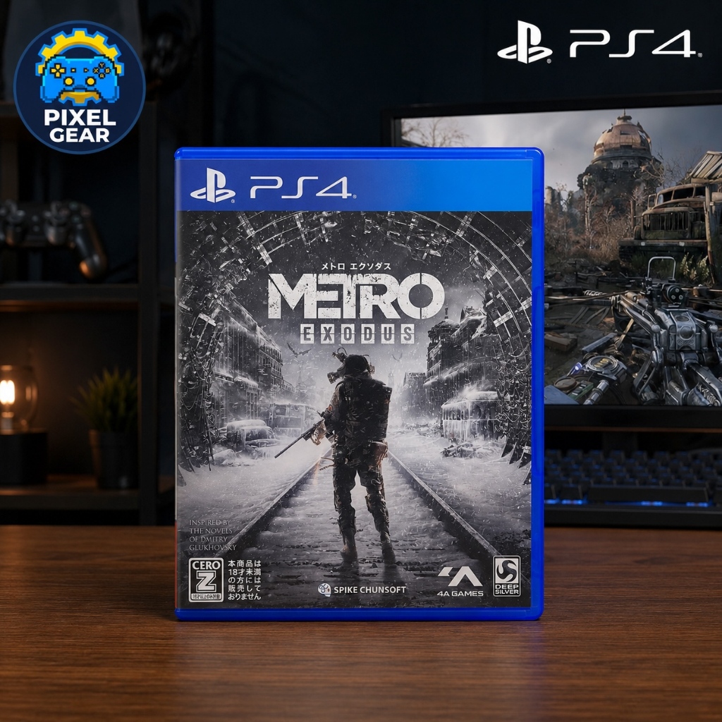 แผ่นเกมส์ PS4 : Metro Exodus เมโทร เอ็กโซดัส แผ่นแท้ มือสอง