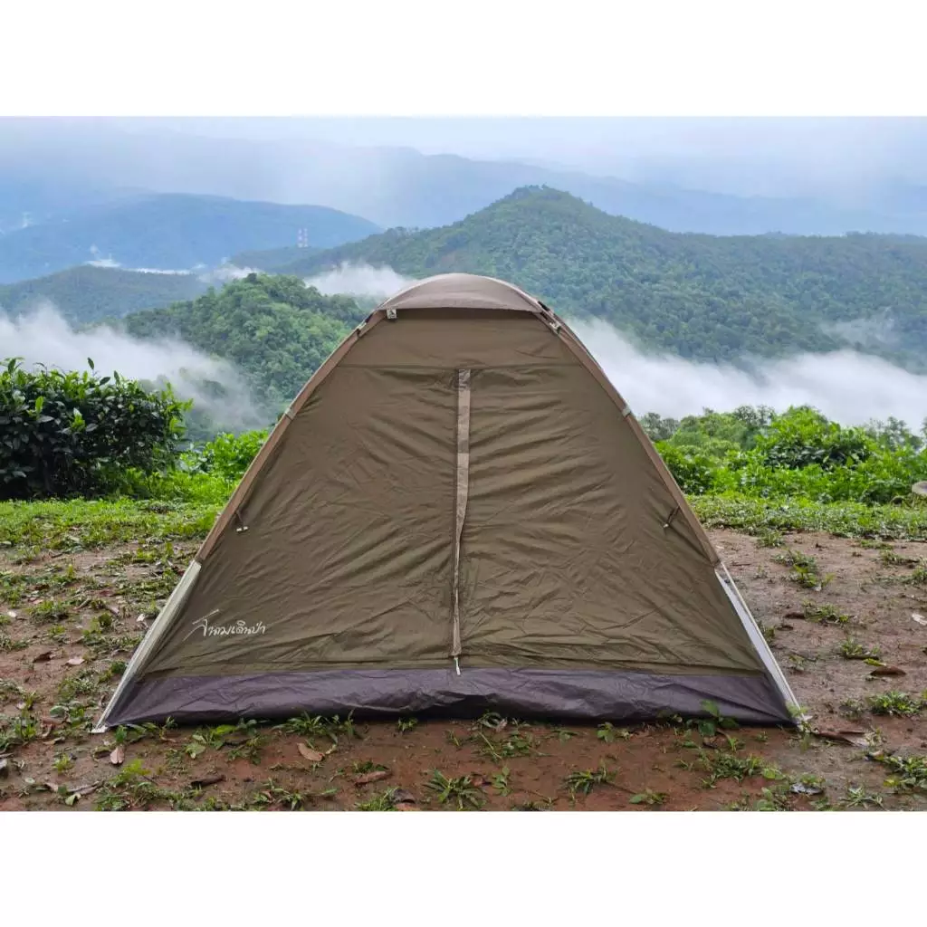Field and Camping เต็นท์ Hazy - สีเขียวโอลีฟ