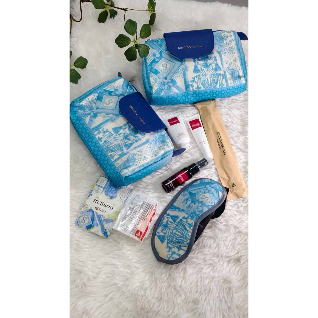 ❤️‍🔥❤️‍🔥New❤️‍🔥❤️‍🔥กระเป๋า Amenities Kit Limited Edition SIRIVANNAVARI🛫ฉลองครบรอบ 65 ปีการบินไทย