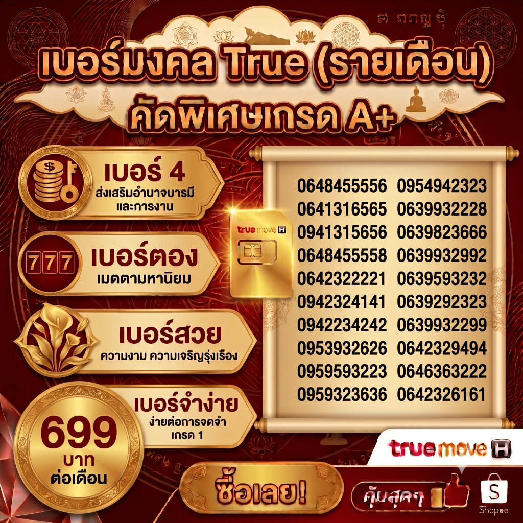 ✅V1เบอร์มงคล พรีเมี่ยม เบอร์มังกร เบอร์หงส์ ผลรวมดี เปลี่ยนเบอร์ เปลี่ยนชีวิต  โปร 699บาท/เดือน ผูกสัญญา 6 เดือน 🛜 📳
