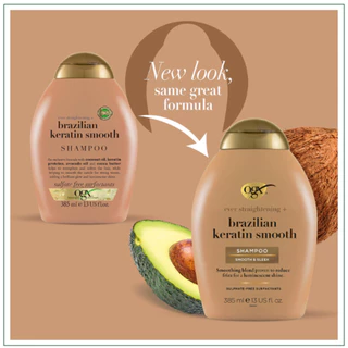 OGX แชมพู ครีมนวด โอจีเอ็กซ์ ปราศจากซัลเฟต 385 ml
