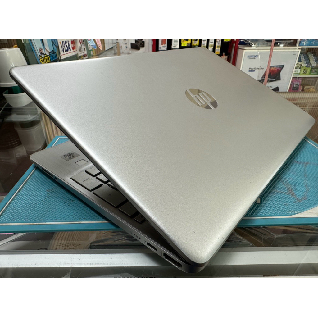 เครื่องอะไหล่ HP Laptop 15s-fq1012TU//CPU Corei5-1035G1 1.19GHz//Ram 8GB// SSD 512GB
