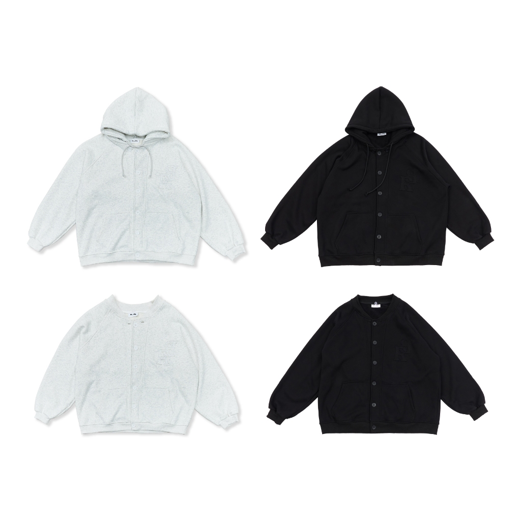 RUMb - เสื้อฮู้ดดี้ คาร์ดิแกน Oversize รุ่น KAKUSHI HOODIE CARDIGAN - Col. REBORN รูปที่ 9