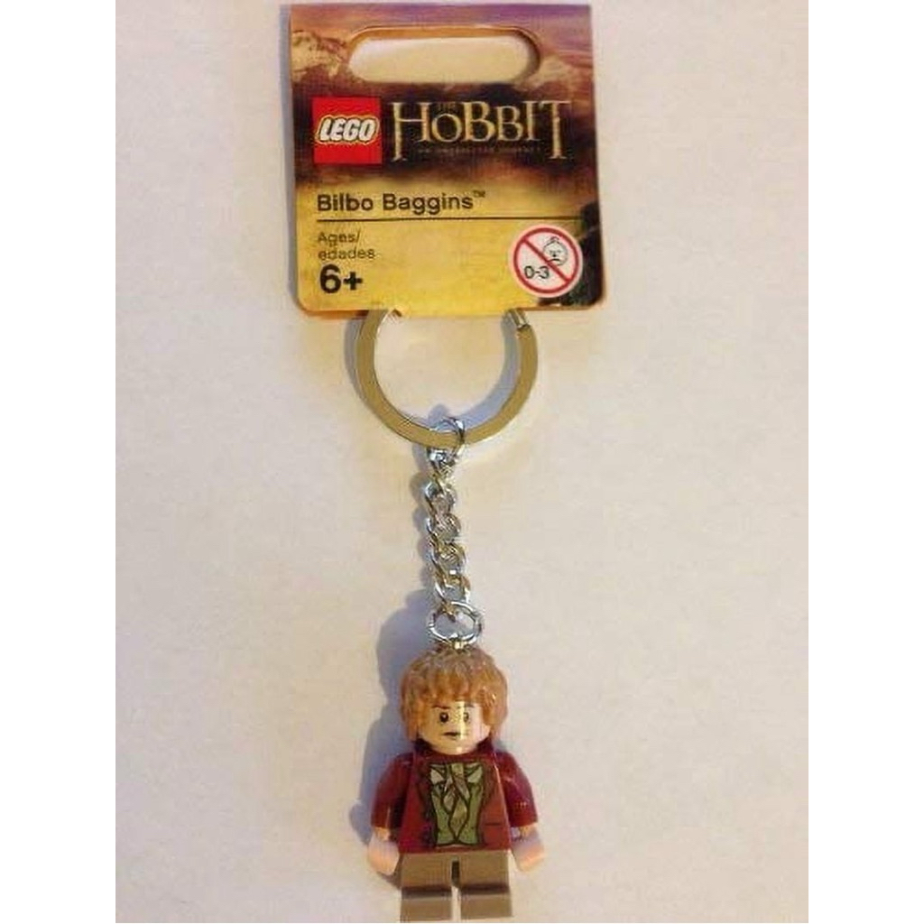 LEGO Hobbit Bilbo Baggins Minifigure Keychain 850680 ของแท้ 100% มือหนึ่งพร้อมส่ง