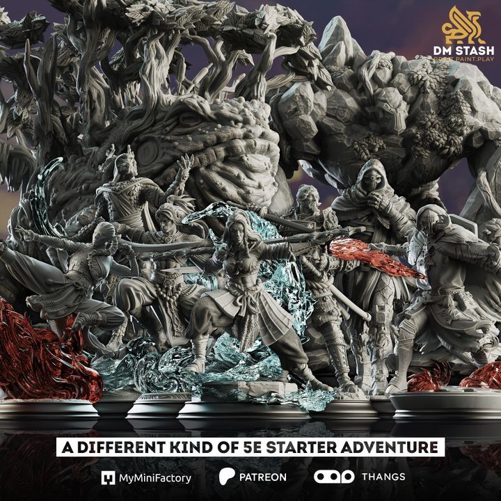 [dnd] DM Stash - War of the Elements 3Dresin