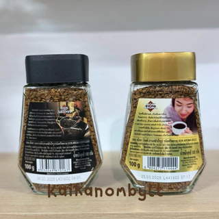 กาแฟบอน อโรมา น้ำหนัก 100 กรัม Bon Aroma Instant Coffee มี2 แบบให้เลือก หอม เข้ม บรรจุในขวดแก้ว
