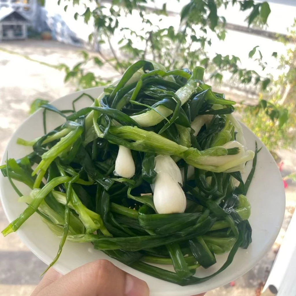 ต้นหอมดอง เหมยลี่ พาแว่บ ไม่ใส่สารกันเสีย