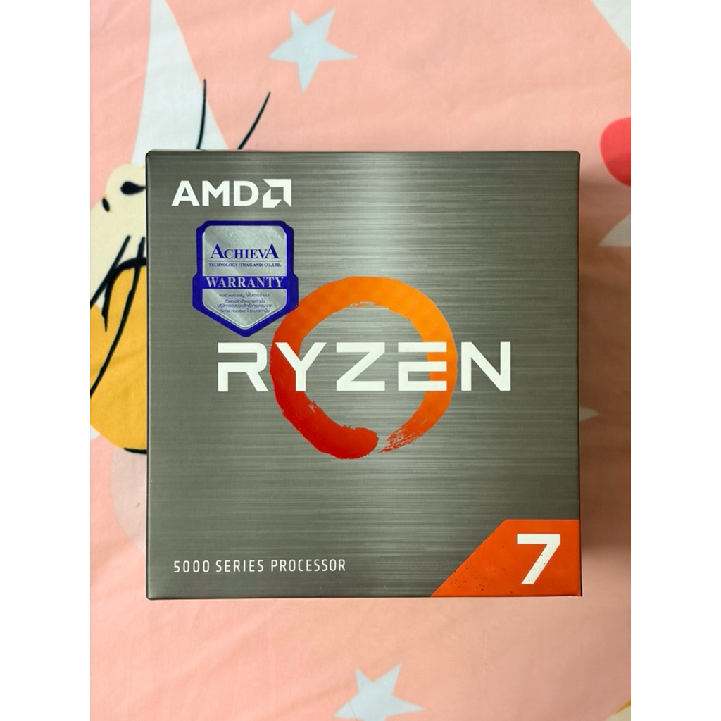 (มือสอง)AMD R7 5800X ครบกล่อง ใช้งานปกติ ตัวนี้ไม่มีซิงค์