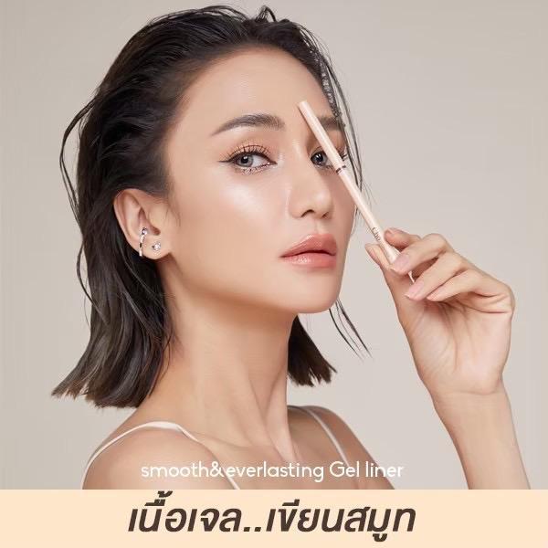(GMV) CHO-SMOOTH&EVERLASTING GEL LINER โชเจลไลเนอร์ เนื้อสมูท เขียนง่าย ติดทน กันน้ำ ขนาด 0.06g.