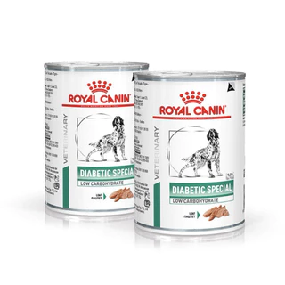 Royal Canin (DIABETIC) อาหารสุนัข6และ12กระป๋อง (ยกแพ็ค) สำหรับสุนัขที่เป็นโรคเบาหวาน ชนิดเปียก แบบกระป๋อง