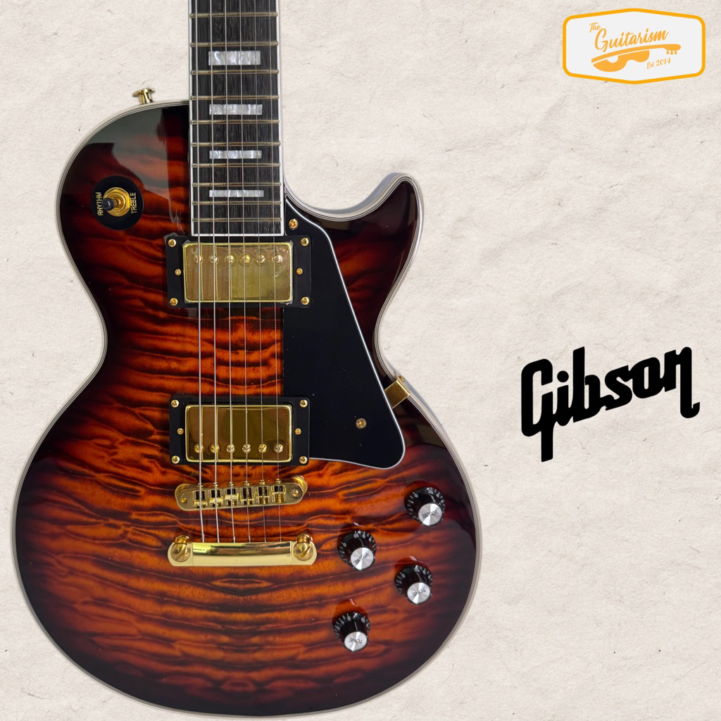กีตาร์ไฟฟ้า Gibson Lespaul Custom สินค้างานคุณภาพ