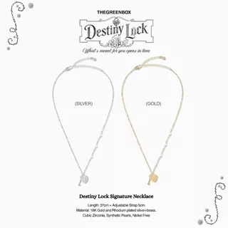 สร้อยคอ Destiny Lock Signature Necklace - The Green Box