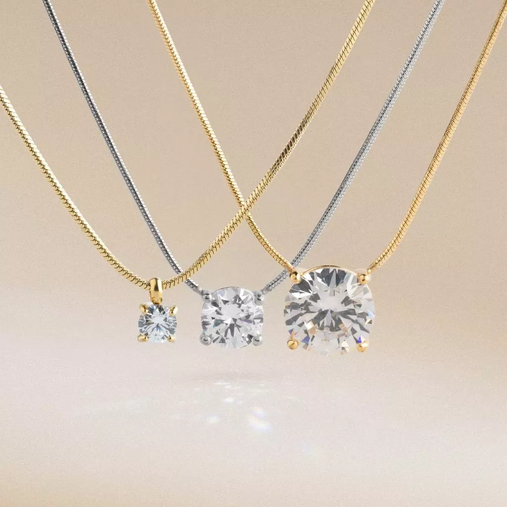 Valichain - Petite Gem Round Necklace