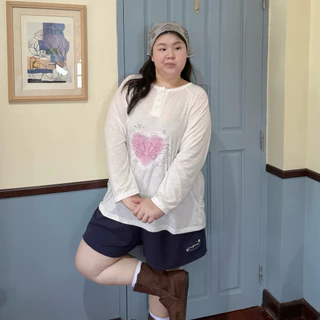 Dusty Polo Long Sleeve เสื้อสลาฟสกรีนแขนยาว wendystore19